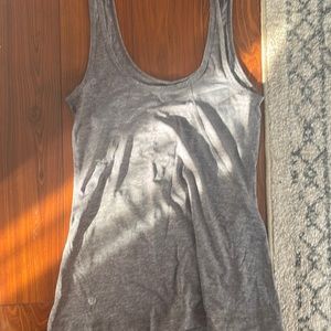 Gray lululemon tank top